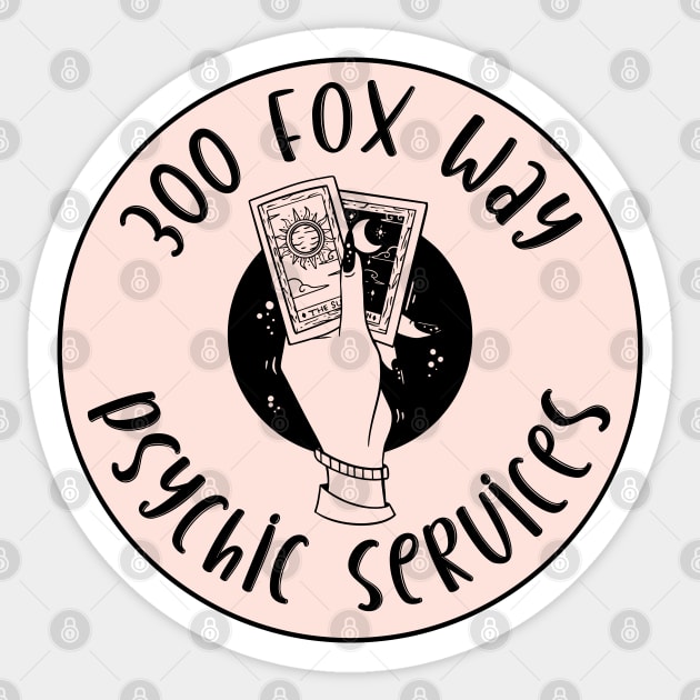 300 Fox Way Sticker by RockyCreekArt